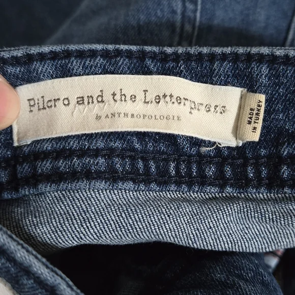 Pilcro and the Letterpress Boyfriend Slim Women's Denim Shorts Size 31 - Picture 8 of 12